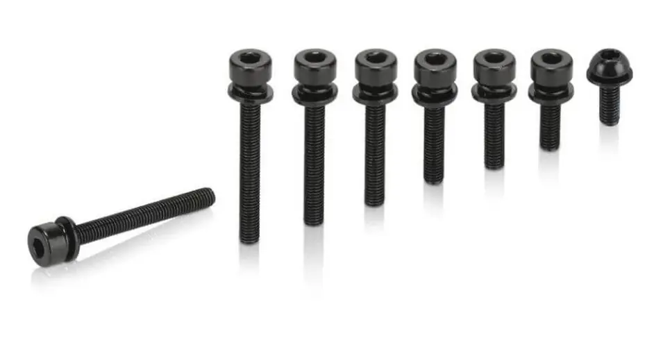 Akció XLC BR-X75 rögzítő csavar flat mount FM adapterhez, M5x29 mm, párban